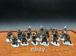 HandPainted1/72 WWII German Army Battle Bulge 21 Soldiers Model