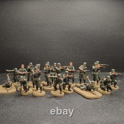 Handmade 1/72 WWII German Army Combat Scenes Painted Ornament Model