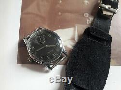 Helios Dh Swiss Wrist Watch For German Army Ww2 Ww II For Men 15 Jewels