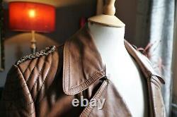 Horsehide Leather Biker Pilot Jacket Genuine WWII German Luftwaffe Military WOW