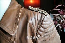 Horsehide Leather Biker Pilot Jacket Genuine WWII German Luftwaffe Military WOW