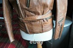 Horsehide Leather Biker Pilot Jacket Genuine WWII German Luftwaffe Military WOW