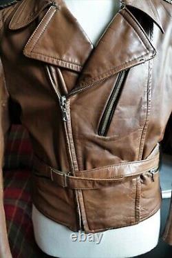 Horsehide Leather Biker Pilot Jacket Genuine WWII German Luftwaffe Military WOW