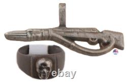Infantry Set WW2 German Rifle WWII Skull ring Wehrmacht Shock trrops Army Bronze