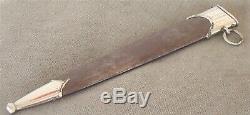 Issued Ww2 German Army Sa Dagger Scabbard Natural Patina! Wwii Military Original