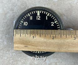 Junghans German Army Military Heereseigentum Clock #7658