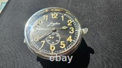 Junghans J30D 22127 WWII German Army 8-day dashboard clock with original case