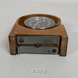 Junghans J30D WWII German Army 8-day Dashboard Clock Non Functional