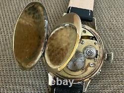 Junghans Laco WWII German Army Vintage 1939 1945 Military Swiss Wristwatch c. 38a