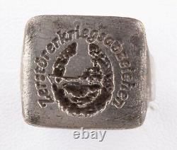 KRIEGSMARINE Boat WWII Ring GERMAN Navy MARINE ww2 WEHRMACHT GERMANY Army MILITA