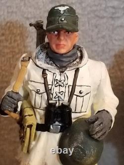 King & Country German Army WWII Batstone Winter'44 BBG014 Lot of 4 (RETIRED)