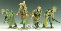 King & Country Ww2 German Army Ws048 Advance To Attack Mib