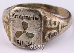 Kriegsmarine 1941-42 Navy WW2 German ring WWII Germany Army 1942 Wehrmacht force
