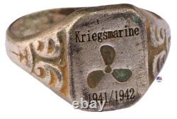 Kriegsmarine 1941-42 Navy WW2 German ring WWII Germany Army 1942 Wehrmacht force