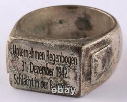 Kriegsmarine 1942 Navy WW2 German ring WWII Germany Army Wehrmacht Marine Skull