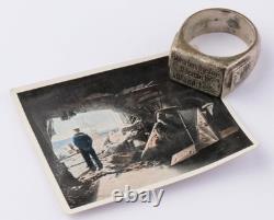 Kriegsmarine 1942 Navy WW2 German ring WWII Germany Army Wehrmacht Marine Skull