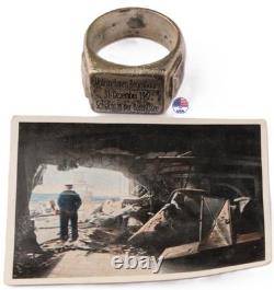 Kriegsmarine 1942 Navy WW2 German ring WWII Germany Army Wehrmacht Marine Skull