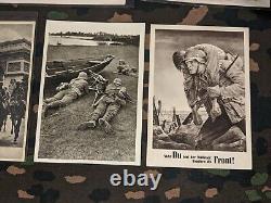 LOT Of 10 WW2 WWII German Germany Third Reich Army Machine Gun Postcards