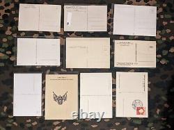 LOT Of 10 WW2 WWII German Germany Third Reich Army Machine Gun Postcards