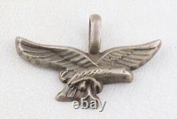 LUFTWAFFE Pendant WWII Ring GERMAN ww2 Air Force GERMANY Army WEHRMACHT Silver