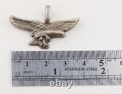 LUFTWAFFE Pendant WWII Ring GERMAN ww2 Air Force GERMANY Army WEHRMACHT Silver