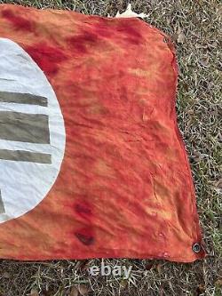 Large Original WW2 German Military Heer Army BALTIC CROSS Vehicle ID Flag