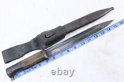 Late WWII German Army K98 Bayonet Matching Numbers Made by CVL
