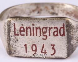 Leningrad 1943 Russia WW2 German ring WWII Germany Army Wehrmacht Gothic force