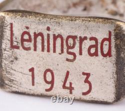 Leningrad 1943 Russia WW2 German ring WWII Germany Army Wehrmacht Gothic force