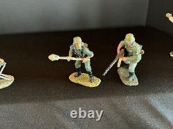 Lineol Post WWII Original Figures (10) German Army & General Staff