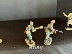 Lineol Post WWII Original Figures (10) German Army & General Staff