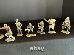 Lineol Post WWII Original Figures (10) German Army & General Staff