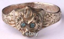 Lion WW2 German ring WWII Germany Army Zoo Photo Fragment Set Wehrmacht force