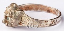 Lion WW2 German ring WWII Germany Army Zoo Photo Fragment Set Wehrmacht force