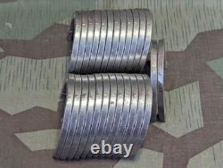 Lot of 26 WWII German Boot Heel Irons Marked 24 Jack Boots Army Soldier Jackboot