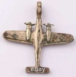 Luftwaffe WW2 German pilot ring WWII Twin-engine bomber pendant Germany Army set