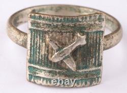 Luftwaffe WW2 German pilot ring WWII Twin-engine bomber pendant Germany Army set