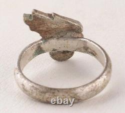 Luftwaffe WWII Ring GERMAN ww2 AIR Force RED Cross MILITARY Eagle GERMANY Army W