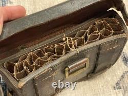 M1880 WW1 WWI German Army Military Gewehr 98 Ammo Pouch UNIT MARKED Wurt. IR 123