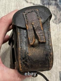 M1880 WW1 WWI German Army Military Gewehr 98 Ammo Pouch UNIT MARKED Wurt. IR 123