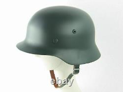 M32 WW2 German Steel Helmet Best Replica Army Military Collection With Chinstrap