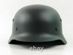 M32 WW2 German Steel Helmet Best Replica Army Military Collection With Chinstrap