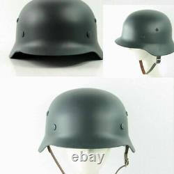 M32 WW2 German Steel Helmet Best Replica Army Military Collection With Chinstrap