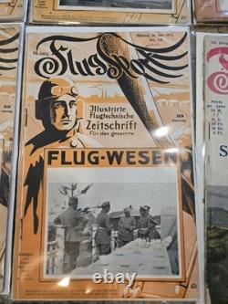 Massive Lot Of Early WWI & WWII German Aviation Magazines