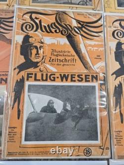 Massive Lot Of Early WWI & WWII German Aviation Magazines