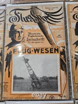 Massive Lot Of Early WWI & WWII German Aviation Magazines