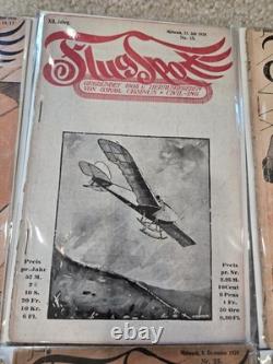 Massive Lot Of Early WWI & WWII German Aviation Magazines
