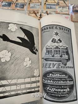 Massive Lot Of Early WWI & WWII German Aviation Magazines