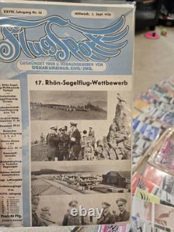 Massive Lot Of Early WWI & WWII German Aviation Magazines