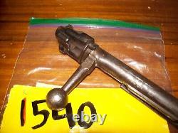 Mauser, k98 model German Army WW2, complete bolt assembly